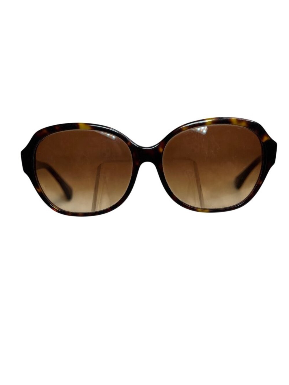 Coach Womens HC8150 Sunglasses Dark Tortoise Frame 59mm Lens Gradient Brown Tint